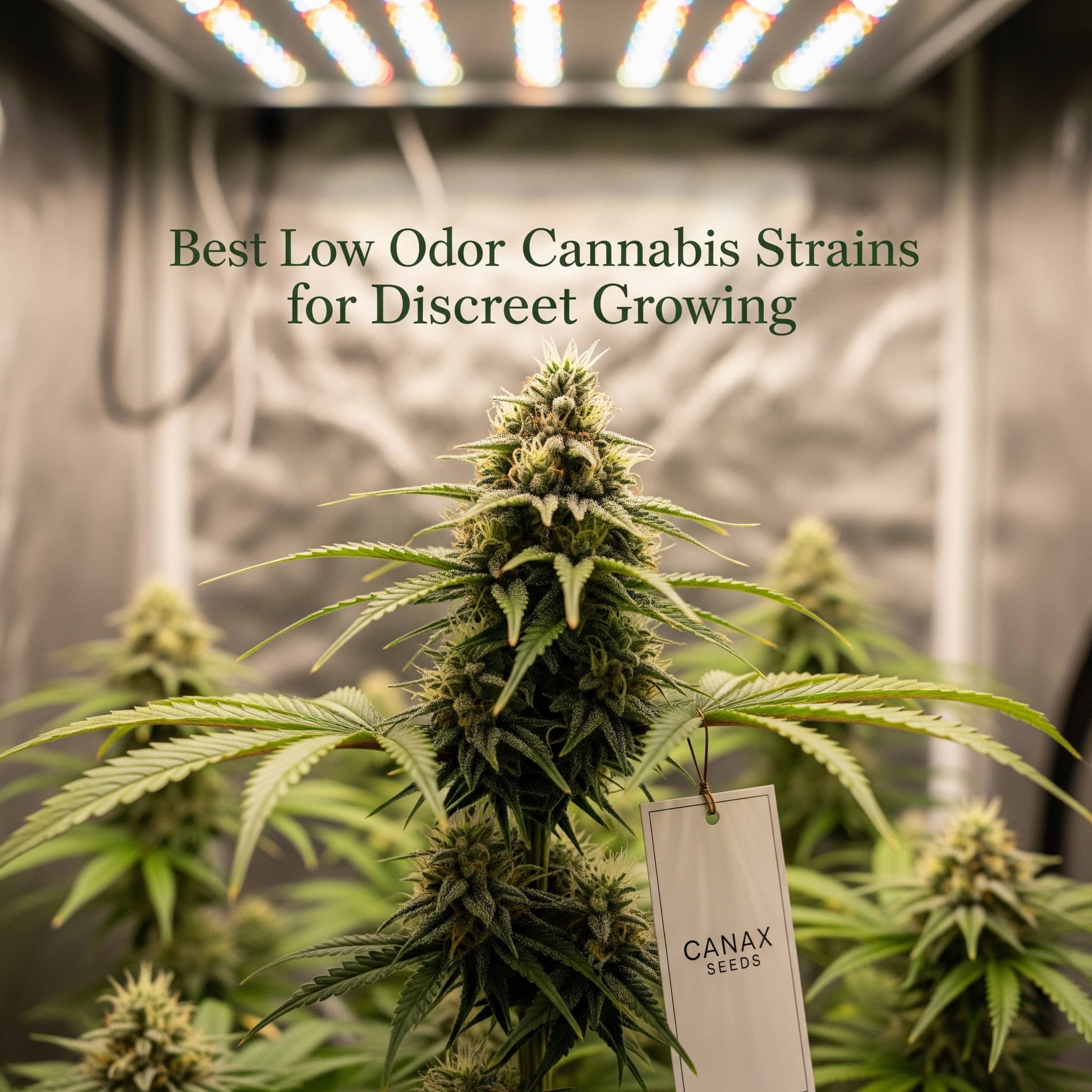 Best Low Odor Cannabis Strains for Discreet Growing
